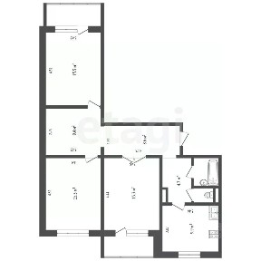 Продается 3-комн. квартира, 82,3 м²