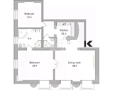 Сдается 3-комн. квартира, 115 м²