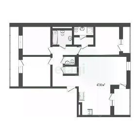 Продается 3-комн. квартира, 122 м²
