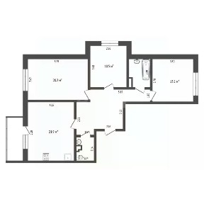 Продается 3-комн. квартира, 90,4 м²