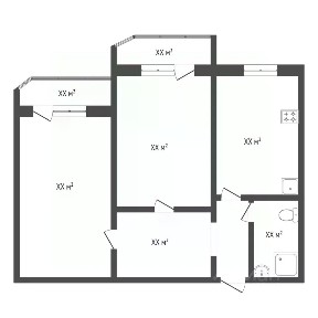 Продается 2-комн. квартира, 64,3 м²
