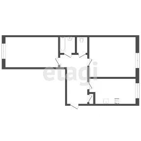 Продается 2-комн. квартира, 42,3 м²