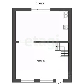 Продается 2-этажный дом, 45 м²