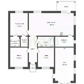 Продается 1-этажный дом, 170,2 м²