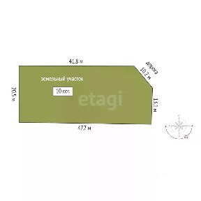 Продается 1-этажный дом, 132 м²