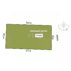 Продается участок, 7,61 сот.