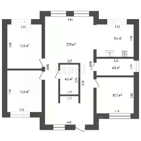 Продается 1-этажный дом, 92,5 м²