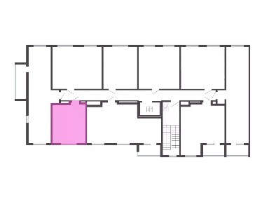 Продается студия, 23 м²