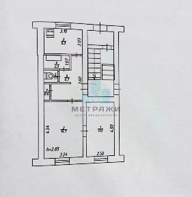 Продается 2-комн. квартира, 42,9 м²