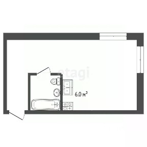 Продается 1-комн. квартира, 30,7 м²