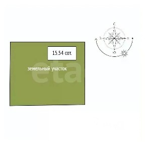 Продается 1-этажный дом, 57,4 м²