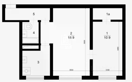 Продается 2-комн. квартира, 45 м²