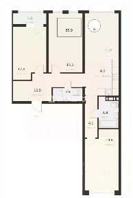 Продается 4-комн. квартира, 84,5 м²