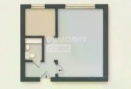Продается 1-комн. квартира, 31,6 м²