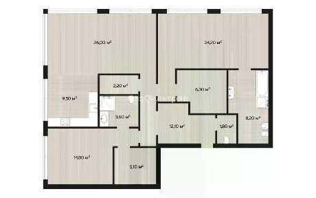 Продается 3-комн. квартира, 113,1 м²