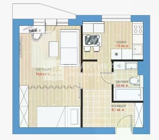 Продается 1-комн. квартира, 36,5 м²