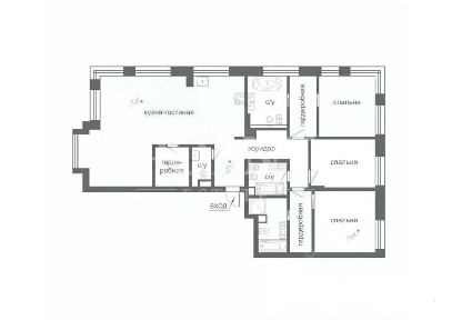 Продается 4-комн. квартира, 146,7 м²