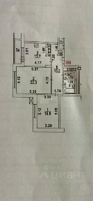 Продается 2-комн. квартира, 71,6 м²