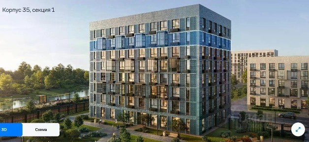 Продается 1-комн. квартира, 38,22 м²