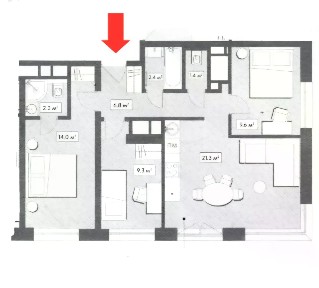 Продается 3-комн. квартира, 67,1 м²