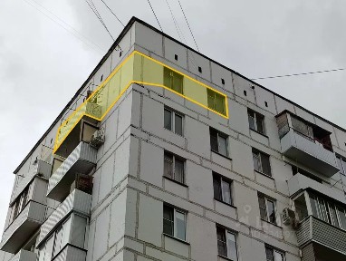 Продается квартира свободной планировки, 37 м²