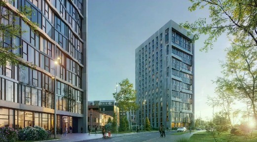 Москва, ЮАО, р-н Даниловский, Нагатино Ай-Ленд жилой комплекс, к1