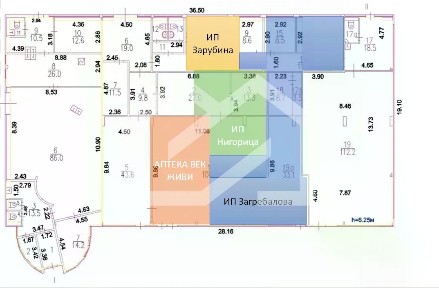 Сдается торговая площадь, 135 м²