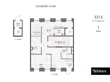 Сдается офис, 331,5 м²