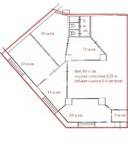 Сдается торговая площадь, 185 м²