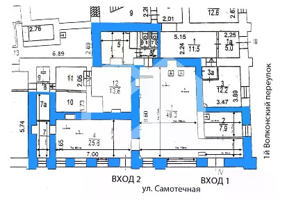 Сдается помещение свободного назначения, 110 м²