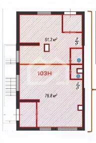 Сдается торговая площадь, 140 м²
