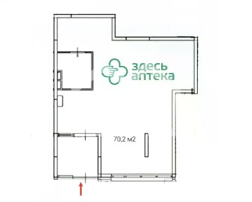 Сдается помещение свободного назначения, 40 м²