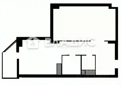 Продается 1-комн. квартира, 46,2 м²