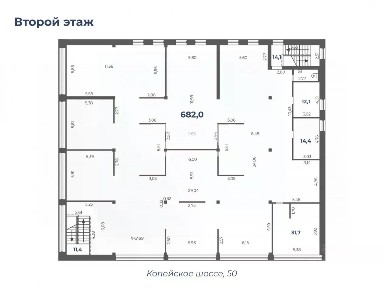 Сдается торговая площадь, 682 м²
