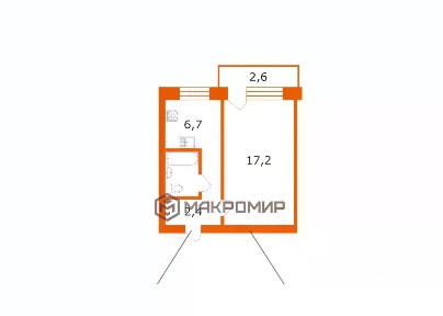 Продается 1-комн. квартира, 31 м²