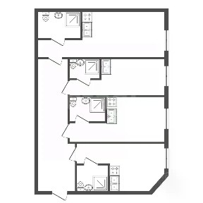 Продается 3-комн. квартира, 54,7 м²