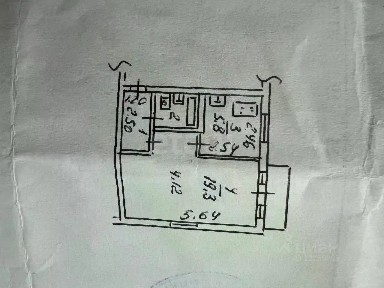 Продается 1-комн. квартира, 30,5 м²