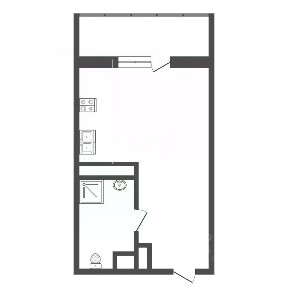 Сдается студия, 23 м²