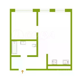 Продается 1-комн. квартира, 38 м²
