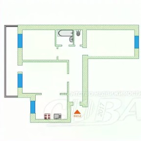 Продается 3-комн. квартира, 59 м²