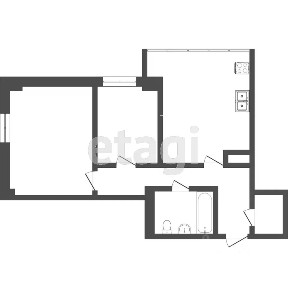 Продается 2-комн. квартира, 65,3 м²