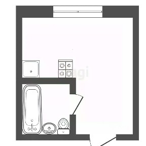 Продается студия, 20,1 м²