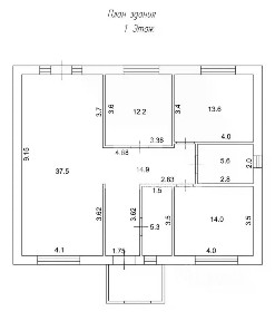 Продается 1-этажный дом, 112 м²
