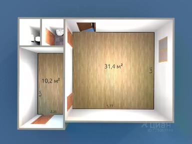 Сдается помещение свободного назначения, 45 м²