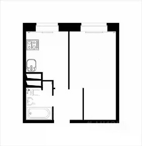 Продается 1-комн. квартира, 53 м²