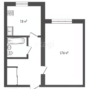 Продается 1-комн. квартира, 36,9 м²