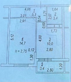 Продается 1-комн. квартира, 35 м²
