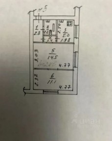 Продается 2-комн. квартира, 40 м²