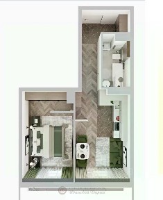 Продается 1-комн. квартира, 39,3 м²