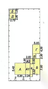 Продается 1-этажный дом, 35 м²